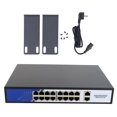 thumbnail image 2 of Conmutador Ethernet, Concentrador De Red De 18 Puertos, Divisor Ethernet Plug And Play Para Oficina En Casa, 100-240V, 2 of 7