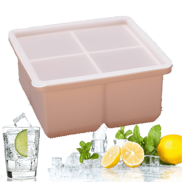Ice Cube Trays - Whiskey Ice Cube Mold, Easy Release Ice Cubes for Whiskey and For Cocktail