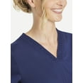 thumbnail image 3 of Scrubstar Women's Premium Ultimate Stretch V-Neck Scrub Top, Sizes XS-3XL, 3 of 9