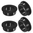 thumbnail image 1 of Uxcell Paquete de 4 Grommets de Silicona de 1.55 Pulgadas para Perforación, ID de 1.1 Pulgadas para Cableado, Tapones de Agujero, Escritorio, Tubería de Agua, Hidropónico, Irrigación [Negro], 1 of 1