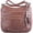 Brown, variant on 10 Pockets Crossbody Purse for Women Medium Pocketbooks Ladies Soft PU Leather Shoulder Bag Ladies Top Handle Satchel