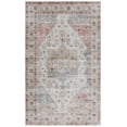 thumbnail image 2 of Safavieh Arizona 5'-0" X 8'-0" Polyester Power Loomed Rug In Olive / Red, 2 of 13