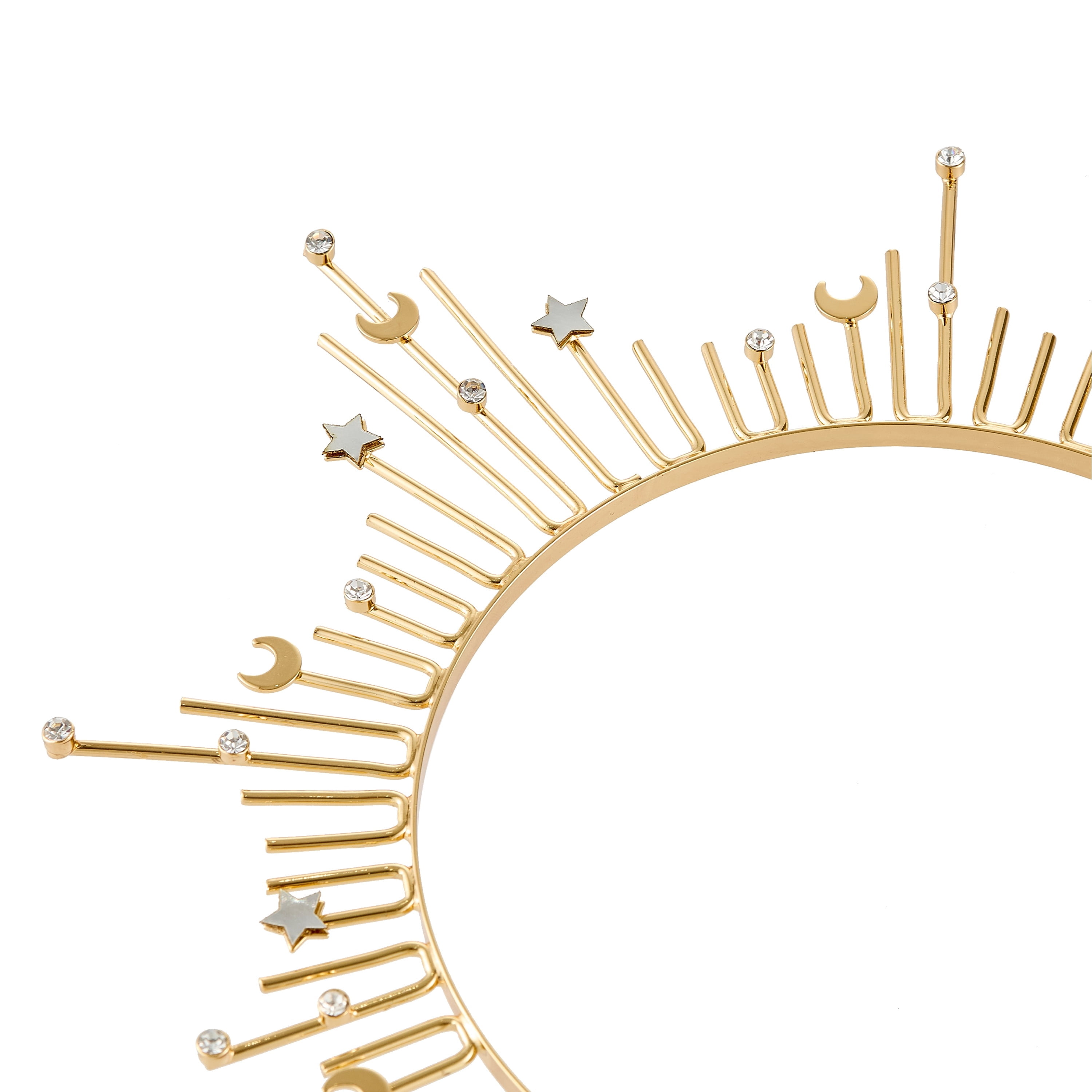 Celestial Headband Costume Accessory for Adults, Gold, Halloween by Way To Celebrate