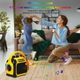 thumbnail image 5 of Portable Bluetooth Speaker with Karaoke Machine, 2 Wireless Microphones, Multiple Sound Variations, RGB Light, 5 of 9