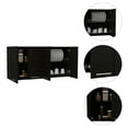 thumbnail image 6 of Newboti Furniture Sitka Wall Cabinet, Two Spacious Divisions, Four Doors 48903, 6 of 6