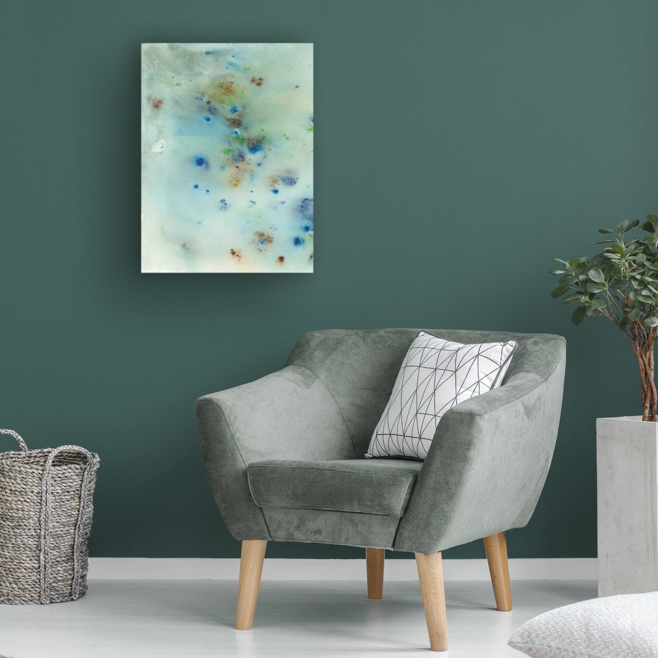 Canvas Wall Art - Jodi Fuchs 'Hawaiian Rain II' Wall Art for Living Room, Bedroom, or Office Décor by Trademark Fine Art - 18 x 24 Inches