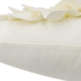 thumbnail image 3 of JWH Handmade 3D Flower Throw Pillow Cover Aesthetic Decorative Floral Accent Pillow Case for Couch Bed Living Room Decor 18x18inch Cream, 3 of 9