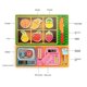thumbnail image 2 of Los juguetes de cocina de madera para niños pretenden jugar con rompecabezas, cortar frutas, verduras, alimentos para animalesc// kaili Sencillez, 2 of 5