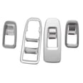 thumbnail image 1 of Cubierta del panel de interruptores de elevación de ventanas Unique Bargains para Cadillac XT5 2016-2023, accesorios interiores de botón de control de ventana de puerta del automóvil, tono plateado, 1 of 6