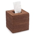 thumbnail image 1 of Funda para caja de pañuelos DECRAFTS, de ratán, tejida natural, cuadrada, 1 of 7