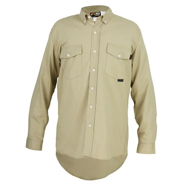 Black Stallion TruGuard 300 NFPA 2112 Flame-Resistant Cotton Work Shirt WF2110 