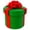 Green, variant on Gift Boxes,10 Layer Nested Screw Prank Gift Box, Plastic Puzzle Box with Bright Bow, Reusable Tricky Unboxing Game for Christmas Birthday Mini Gift Wrap