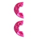 thumbnail image 1 of Sonducket 2 piezas de cubiertas para patines de hielo, Protector de zapatos con ruedas, Unisex, lavable, portátil, para interiores y exteriores, Rosado 2piezas, 1 of 6
