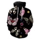 thumbnail image 1 of Sudadera con capucha y cremallera para hombre, diseño de mariposa de dibujos animados, gran oferta 2024, estilo hip hop, con estampado 3D, divertida, de manga larga, informal, con capucha, estilo Hara, 1 of 6
