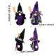 thumbnail image 2 of Gnomo De Halloween Con Escoba Y Sombrero Negro Mago Enano Muñeca Sin Rostro Para Estantería De Sala De Estar Scienceny HA046661-01, 2 of 6