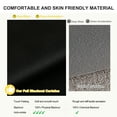 thumbnail image 5 of NICETOWN Black Blackout Curtain for Living Room, Full Blackout Curtains Thermal Insulated Noise Reducing Curtains Grommet Privacy Protection Drapes, Black, 52"x84", 2 Panels, 5 of 9