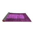 thumbnail image 2 of Ahgly Company Indoor Rectangle Abstract Purple Contemporary Area Rugs, 2' x 5', 2 of 4