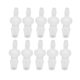 thumbnail image 1 of 10 piezas de conector reductor de púas para manguera conector de unión recto reductor adaptador de bomba de aire de acuario PP para conexión de tubo de silicona 4 modelos ANGGREK Otros, 1 of 8