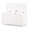 White, variant on Wood Toy Chest Storage Box with Safety Hinge and Flip Lid, Modern Storage Bench Toy Storage Chest