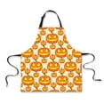 thumbnail image 3 of Delantal De Halloween Correa Ajustable Sin Impermeable Unisex Babero De Cocina Calabaza, 3 of 6