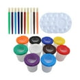 thumbnail image 2 of 23 Piezas Vasos y Pinceles para Pintar BLESIY Herramientas de Pintura, 2 of 8