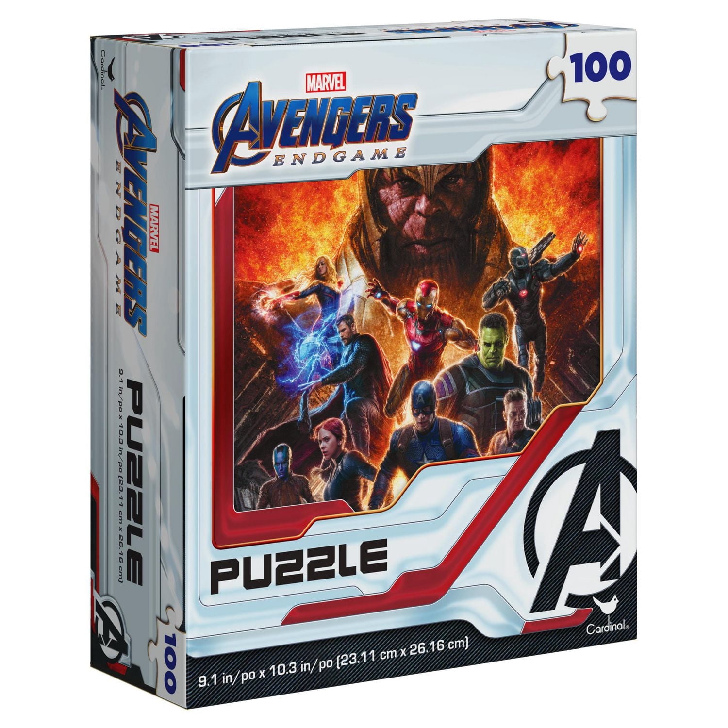 Avengers 100-Piece Puzzle, for Families and Kids Ages 4 and up