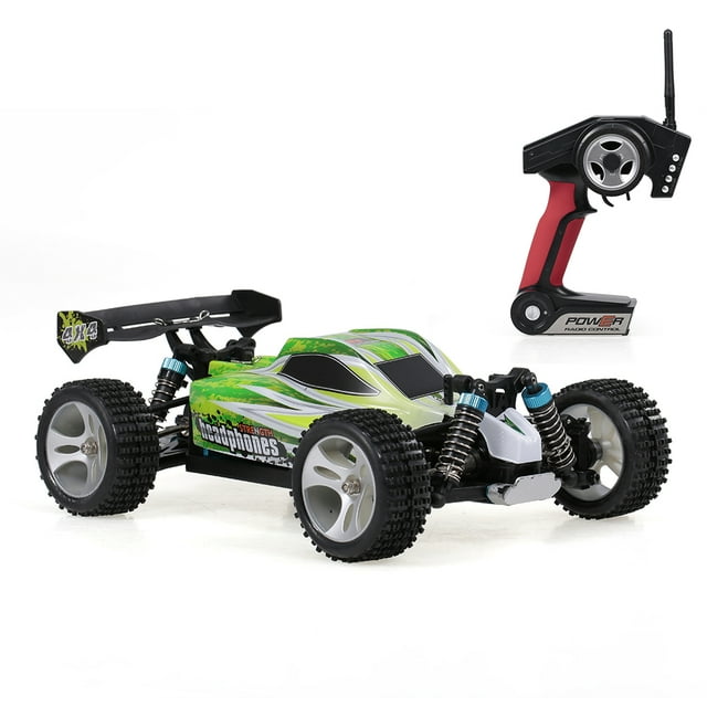 Carro de control remoto WLtoys A959-B 1:18 RC Car 4WD 2.4GHz Off Road Vehículo de alta velocidad RC Racing Car para niños Adultos