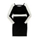 thumbnail image 1 of Big Star Womens Retro Stretch Pencil Dress, Negro, Grande, 1 of 2