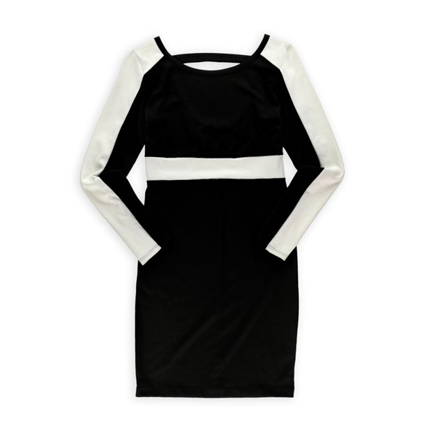 Big Star Womens Retro Stretch Pencil Dress, Negro, Grande