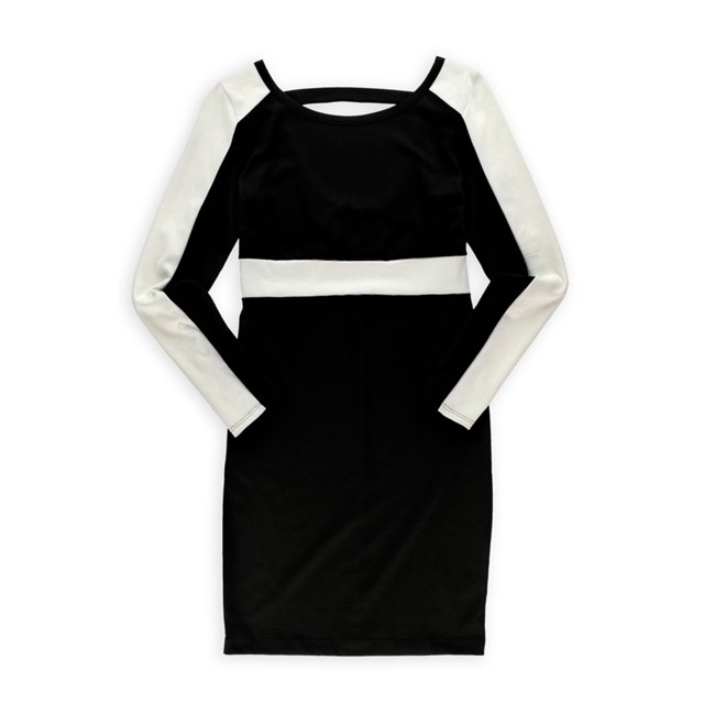 Big Star Womens Retro Stretch Pencil Dress, Negro, Grande