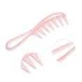 thumbnail image 3 of Unique Bargains 1 Pc Durable Wide Tooth Comb Pink PS, 3 of 6