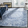 thumbnail image 3 of SAFAVIEH Marquee Georgiana Floral Area Rug, Blue/Ivory, 10' x 14', 3 of 6