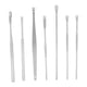 thumbnail image 4 of Fugacal 7 Piezas Juego de Herramientas de Limpieza de Cera de Orejas Kit de Eliminación de Cera de Orejas Kit de Herramientas de Limpieza de Orejas Limpiador(Plata) Fugacal No se aplica, 4 of 6