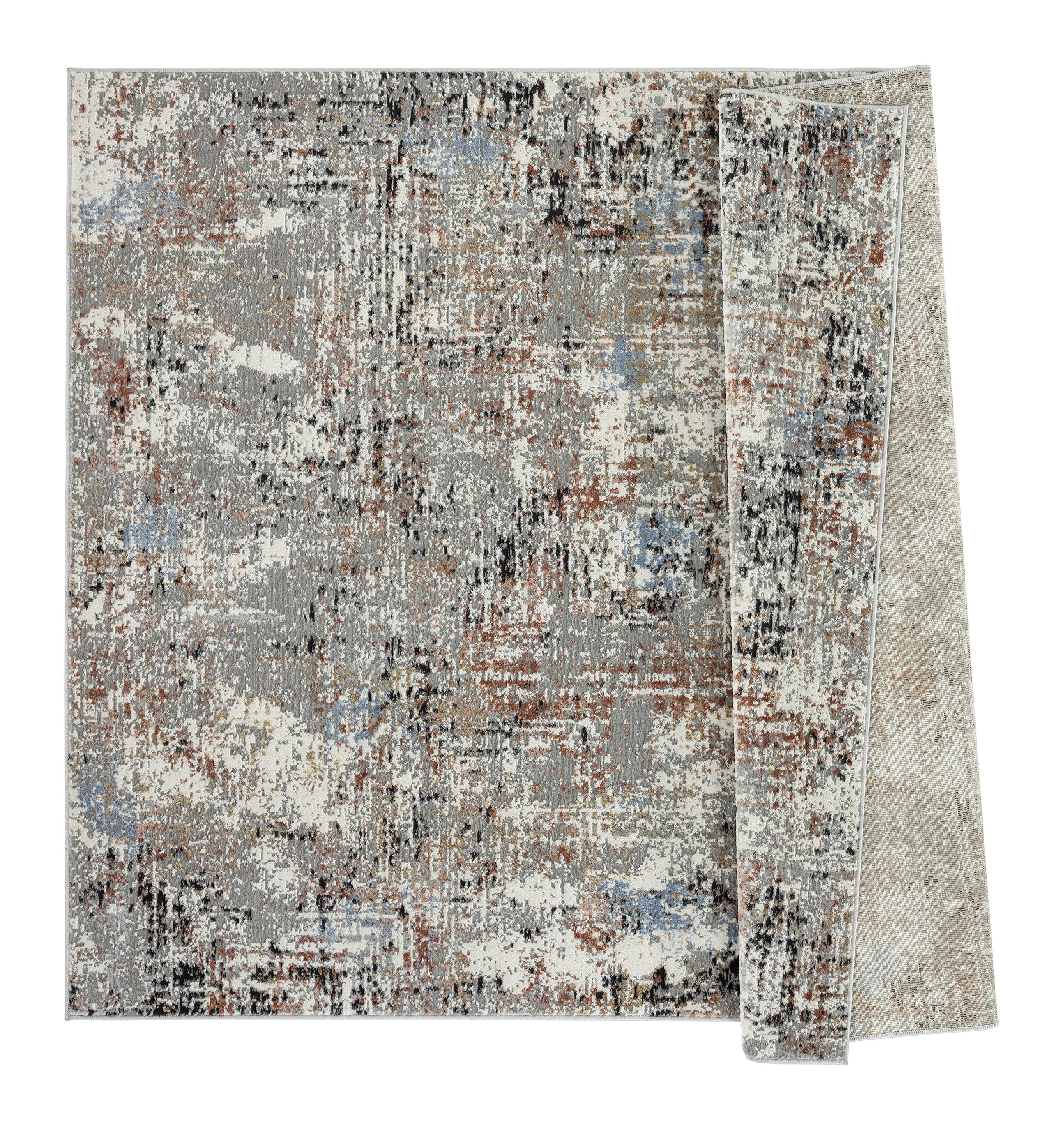 United Weavers Hyperion Telesto Transitional Abstract Runner Rug, Crimson, 2'7" x 7'4"