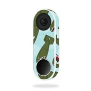 MightySkins NEHEL-Bombs Away Skin for Nest Hello Video Doorbell - Bombs Away