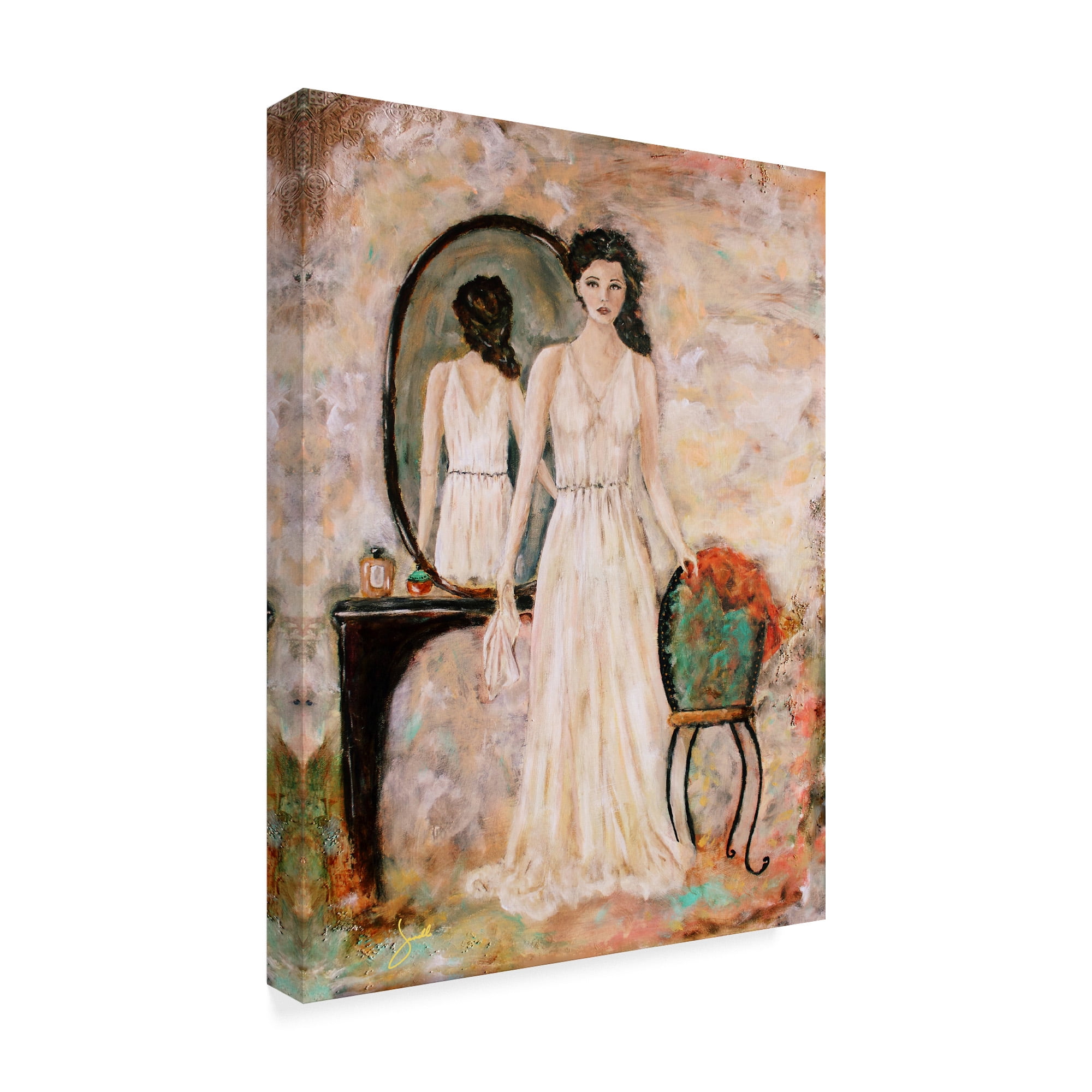 Trademark Fine Art 'The Woman Within' Canvas Art by Janelle Nichol