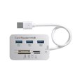 thumbnail image 2 of USB 3.0 Hub with Card Reader Combo, Micro SD TF Memory Card Reader, Multi-Function Expander Dock, 2 of 4