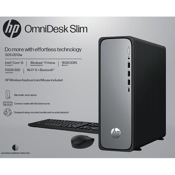 HP OmniDesk i5 Desktop - Desktops for corporate IT suppliers