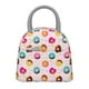 thumbnail image 1 of Fotbe Donut Bolsa de Almuerzo con Estampado, Lonchera Aislada, Contenedor de Comida Reutilizable Tipo Cooler a Prueba de Fugas, 1 of 6