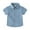 Blue, variant on Boys' Polo Shirt Short Sleeve Tops Collared Shirts Summer Shirt for Toddler Boys 3-4 Years