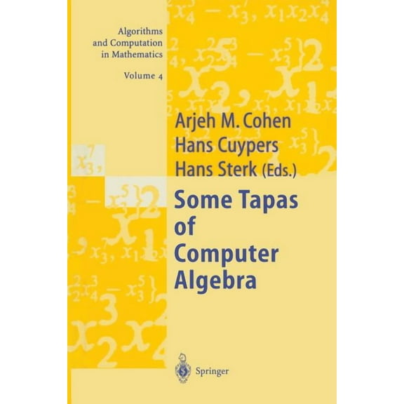 Algorithms and Computation in Mathematic Some Tapas of Computer Algebra, Book 4, (Paperback)