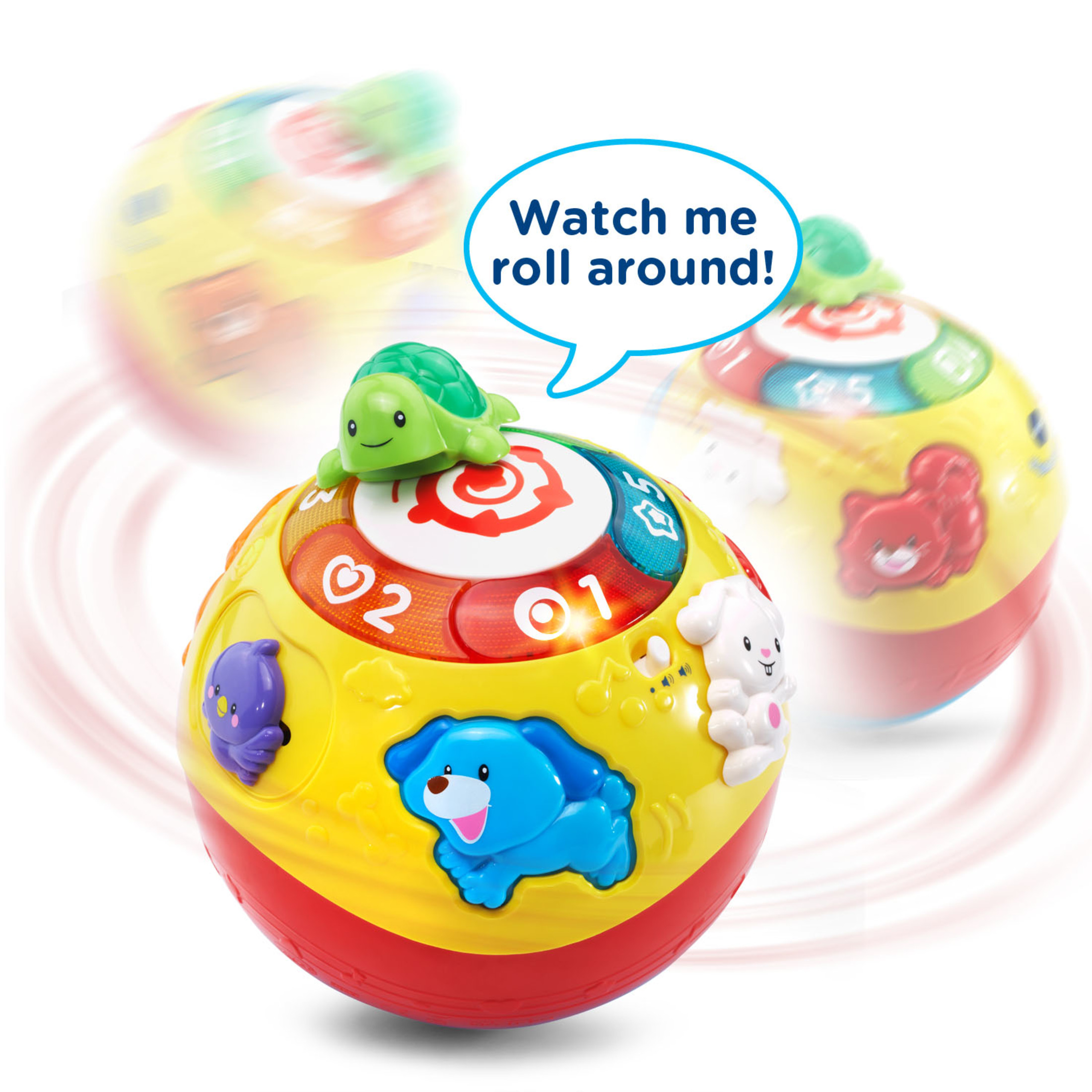 VTech Wiggle & Crawl Interactive Baby Ball photo 6
