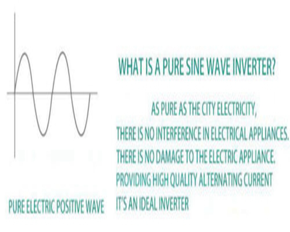 CJC 3000W Pure Sine Wave Power Inverter DC 12V to AC 110V