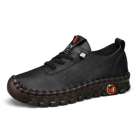 

Women s Slip On Casual Shoes Leather Sneakers Lightweight Walking Shoes Outdooor