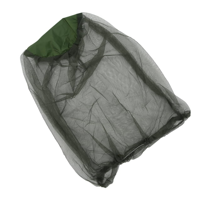 Fly Gnats Screen Protection, Insect Head Net Portable Applicable Soft Protective Foldable Wide Adaptability For Hunters For Camping Green