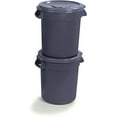 thumbnail image 6 of Carlisle 34101023 Bronco Round Waste Container Only, 10 Gallon, Gray Pack of 6, 6 of 6