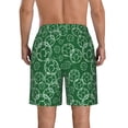 thumbnail image 3 of KLL Soccer Men's Casual Summer Beach Shorts Hawaiian Shorts with Pockets-Large, 3 of 5