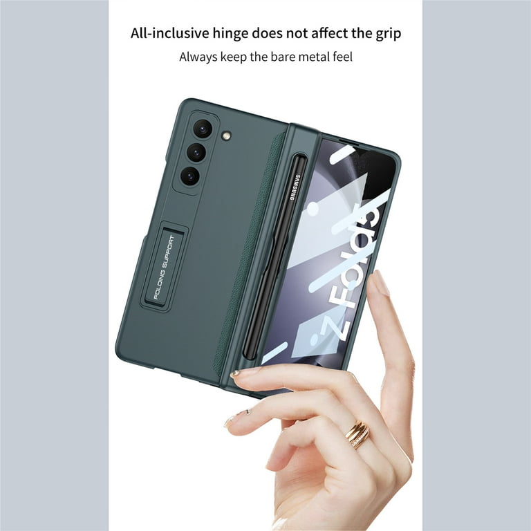 Allytech for Samsung Galaxy Z Fold 5 Case with S Pen Holder, [Come