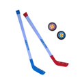 thumbnail image 1 of Juego de hockey y juego de bolas mini palitos de hockey juego livianos balas de hockey al aire libre para el jardín para al aire libre vacaciones al Maleta, 1 of 8