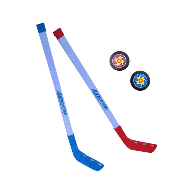 Juego de hockey y juego de bolas mini palitos de hockey juego livianos balas de hockey al aire libre para el jardín para al aire libre vacaciones al Maleta